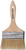Dynamic 00490 4" White Bristle Chip Brush
