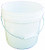 Leaktite 1044731 2gal White Pail w/ Handle