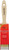 Merit Pro 00043 1-1/2" 100% Polyester Beavertail Paint Brush