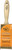 Merit Pro 00358 2" 100% White Bristle Beavertail Handle Brush