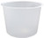 Midstate Plastics 05115 5qt Clear Pail Liner Fits Metal/Plastic