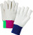 West Chester 55080/L 8 oz. Large White Canvas Knit Wrist Glove