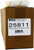Whizz 25811 4" Gold Stripe Acrylic 1/2" Nap Mini Roller Bulk Pk 1/100