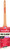 Wooster Z1216 2-1/2 Pro Classic White China Soft Bristle Thin Angle Sash Paint Brush