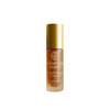 Kuumba Made Frankincense & Myrrh Fragrance Oil - 0.15 oz. roll-top, compact bottle of aromatic fragrance oil with gold cap and beige label.