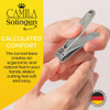  Camila Solingen 3" Stainless Steel Nail Clipper - #CS15 