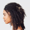  Kitsch Open Shape Gold Claw Clip - 1 pc. 