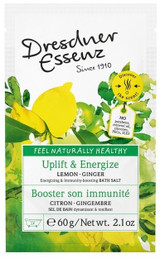  Dresdner Essenz Uplift & Energize Bath with Lemon & Ginger - 2.1 oz. packet 