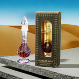 Song of India Natural Perfume Oil in Fancy Handblown Glass Bottle