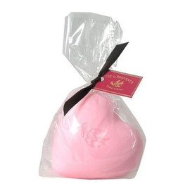 Pre de Provence Tea Rose Heart Soap - 200 gm in Cello Gift Bag