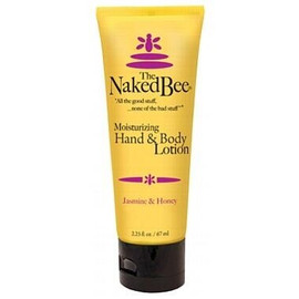 Naked Bee Jasmine and Honey Hand and Body Lotion - 2.25 oz tube