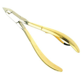 Camila Solingen Nipper #CS08 - 4 Cuticle Nipper, Small Blade, Gold Plated