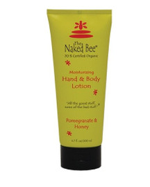 Naked Bee Pomegranate and Honey Hand and Body Lotion - 6.7 oz tube