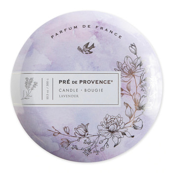 Pre de Provence Heritage 3-Wick Candle - 10.5 oz - Lavender