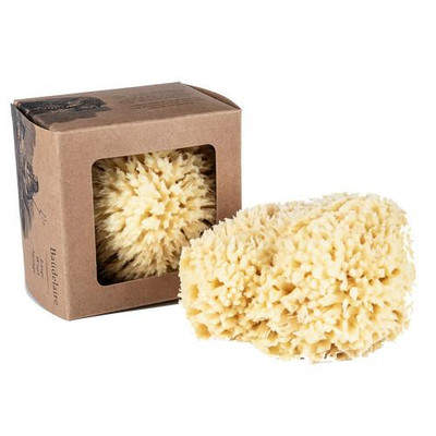 Baudelaire Gift Boxed Large Wool Bath Sponge - Approximately 5.5 inches - Uncommon Scents Product Code: BA-13801