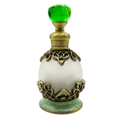 Uncommon Scents #7 Green Perfume Bottle - 15ml Round