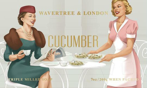 Wavertree and London Cucumber Soap Bar - 200 gm
