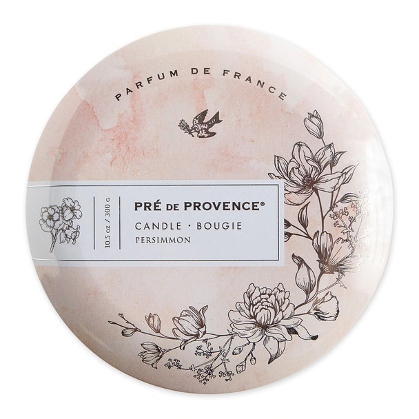 Pre de Provence Heritage 3-Wick Candle - 10.5 oz - Persimmon