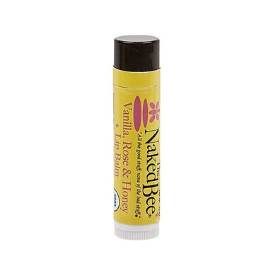 Naked Bee Vanilla, Rose & Honey USDA Organic Lip Balm