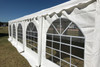 PE Party Tent 32'x16'  White - Heavy Duty Wedding Carport with Waterproof Top 