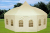 20'x20' Polyester Octagonal Party Tent - Cream