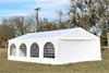 26'x16' PVC Party Tent (FR) -  Fire Retardant - White