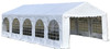 32'x16' PVC Party Tent (FR) - Fire Retardant Heavy Duty Outdoor Canopy Event Tents + 4 Storage Bags