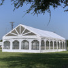 40'x20' PVC Marquee Party Tent - Fire Retardant Heavy Duty Wedding Outdoor Event Tents(7 Storage Bags Included)