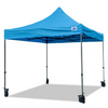 10'x10' D Model Turquoise - Pop Up Canopy Tent EZ  Instant Shelter w Wheel Bag + Sand Bags