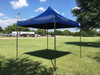 10'x10' DS Model Navy Blue - Pop Up Canopy Tent EZ  Instant Shelter w Wheel Bag + Sand Bags + 4 Walls