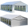 40'x16' Budget PE Party Tent, Storage Bags (3 Options)