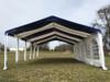 32'x16' Budget PVC Wedding Party Tent - Blue - Storage Bags Sold Separately