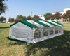 32'x16' Budget PVC Wedding Party Tent - Green - Storage Bags Sold Separately