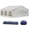 20'x16' Budget PE Party Tent - White - B Model + 1 Long Bag + 1 Short Bag (Online-Only Deals!)