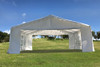 20'x20' Budget PVC Party Tent with (2) Long Bags - White (Online-Only Deals!)