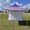 10'x10' AW Model Pop up Tent Canopy EZ Instant Shelter - Various Colors - 1 Aluminum Frame + 1 Top Cover + 2 Window Walls + 2 Zipper Doors + 1 Wheel Bag + 4 Sand Bags