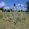 10'x10' AW Model Pop up Tent Canopy EZ Instant Shelter - Various Colors - 1 Aluminum Frame + 1 Top Cover + 2 Window Walls + 2 Zipper Doors + 1 Wheel Bag + 4 Sand Bags