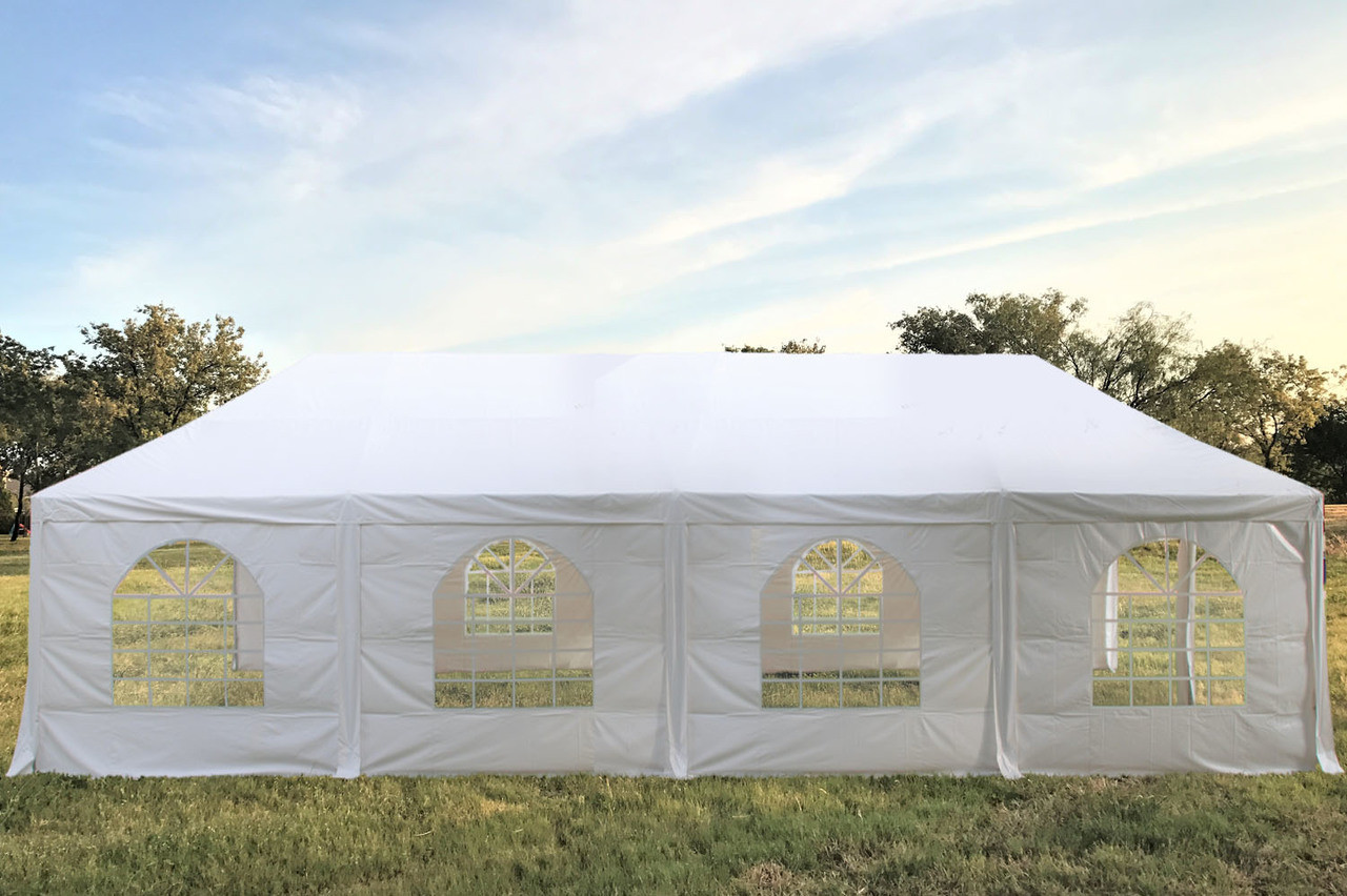30' x 40' Frame Tent - White — Box K Events