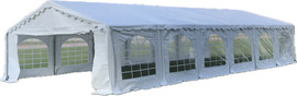 32'x16' Budget PVC Party Tent  - White - Storage Bags Sold Separately