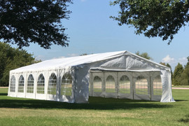 40'x20' Budget PE Party Tent +(2) Long Storage Bags +(2) Short Bags (Online-Only Deals!)