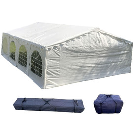 26'x16' Budget PE Party Tent  - B Model + 1 Long Bag + 1 Short Bag (Online-Only Deals!)
