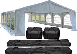 40'x20' Budget PVC Party Tent  with (2) Long Bags + (2) Short Bags (Online-Only Deals!)