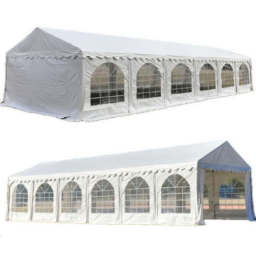 40'x20' PVC Party Tent (FR) - Fire Retardant - White
