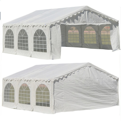 20'x16' Budget PE Party Tent, Storage Bags (3 Options)
