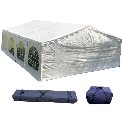 26'x16' Budget PE Party Tent  - B Model + 1 Long Bag + 1 Short Bag (Online-Only Deals!)