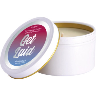 GET LAID MASSAGE CANDLE PASSIONFRUIT