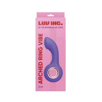 LUV INC ARCHED RING VIBE