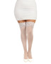 DG 0005X LACE TOP STAYUP SHEER THIGH HIGHS