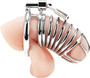 BLUELINE DELUXE CHASTITY CAGE