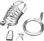 BLUELINE DELUXE CHASTITY CAGE